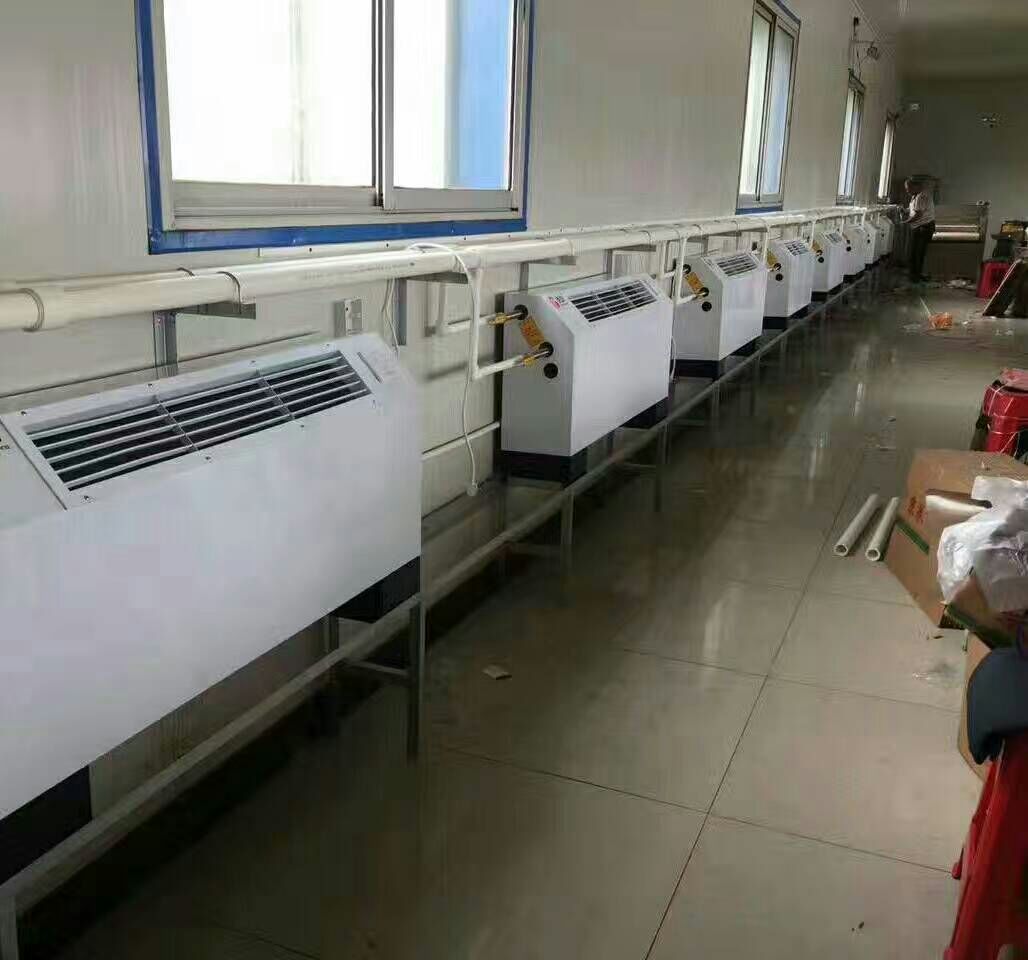 中央空調臥式明裝風機盤管機組